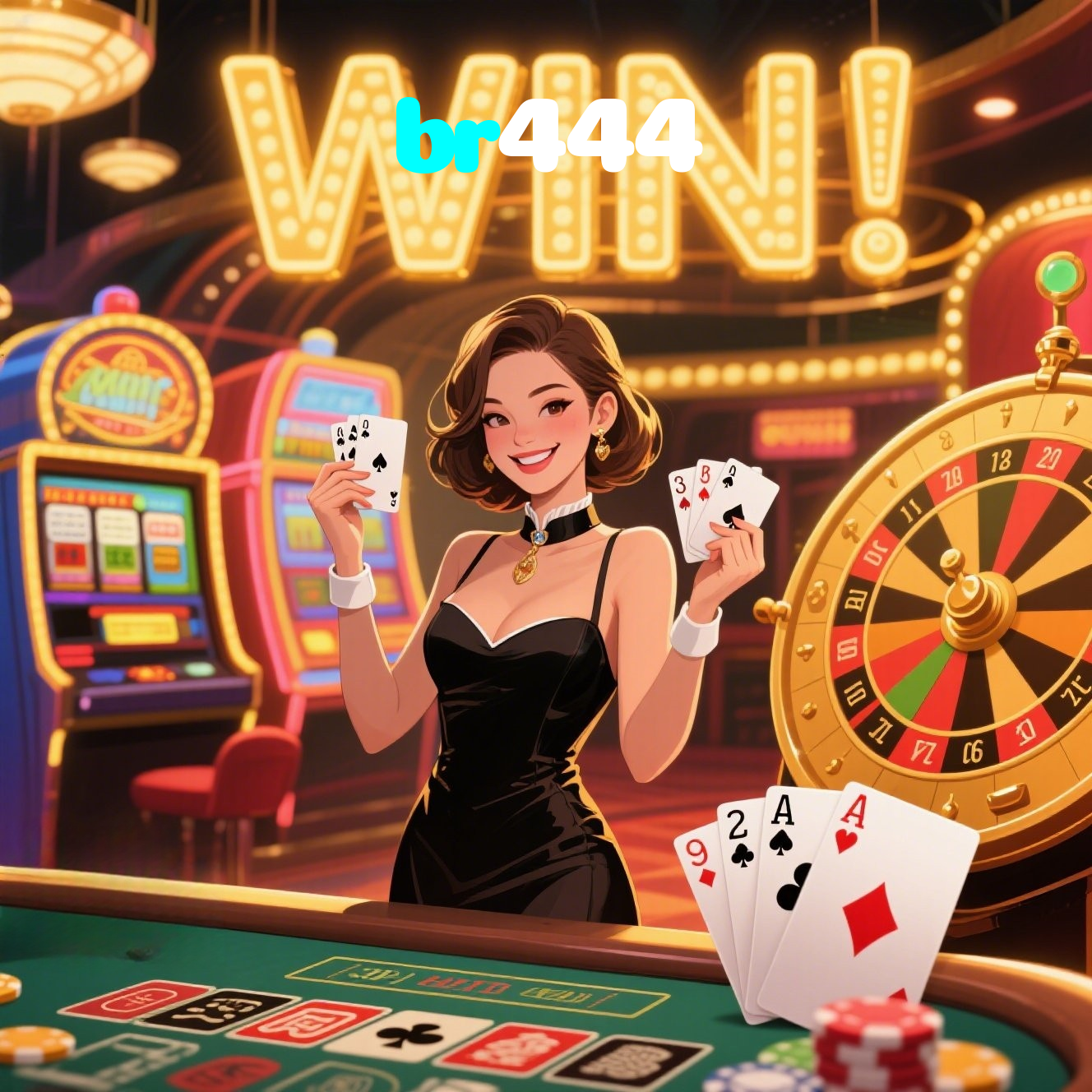 br444:Mostre sua habilidade nas mesas de poker e vença os adversários!